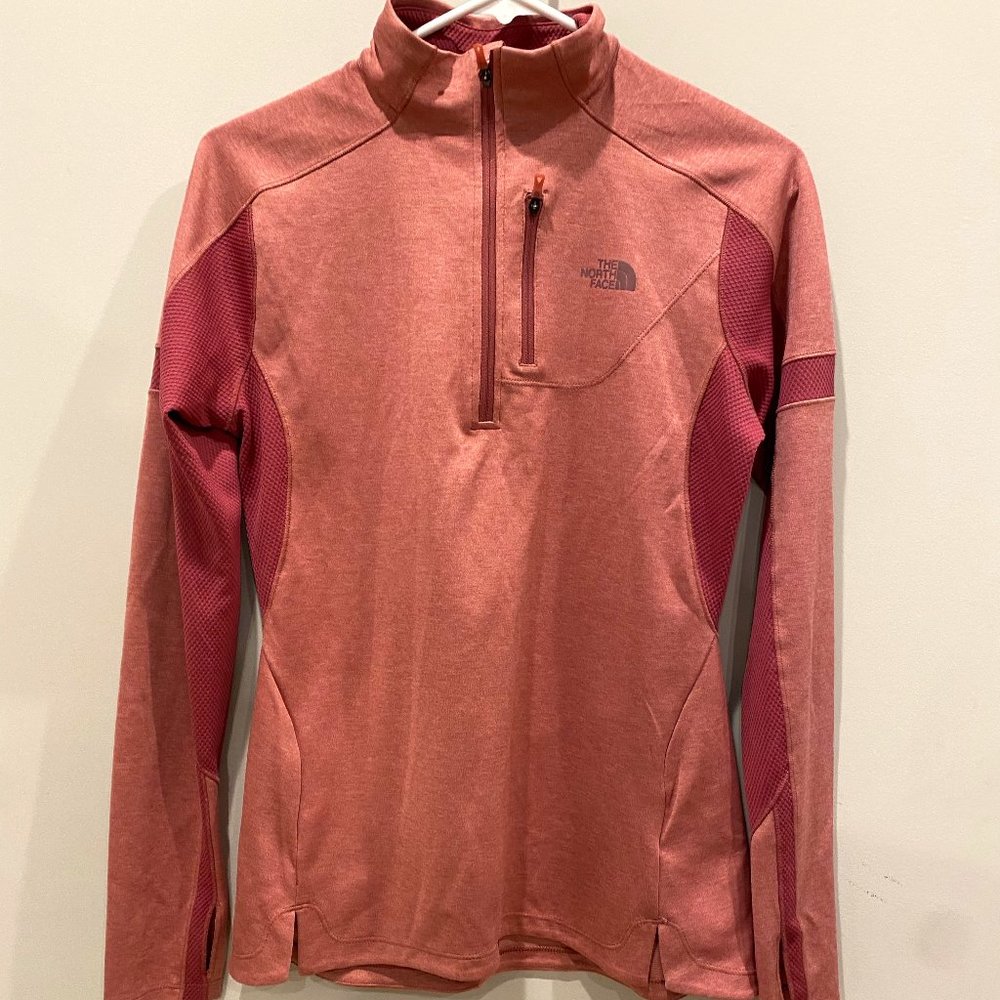 Dusty Rose The North Face Impulse Active Quarter Zip Top